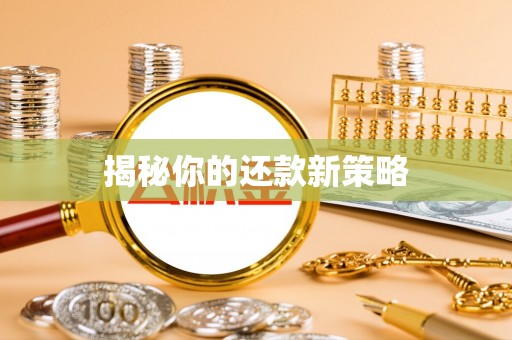 石阡揭秘你的还款新策略