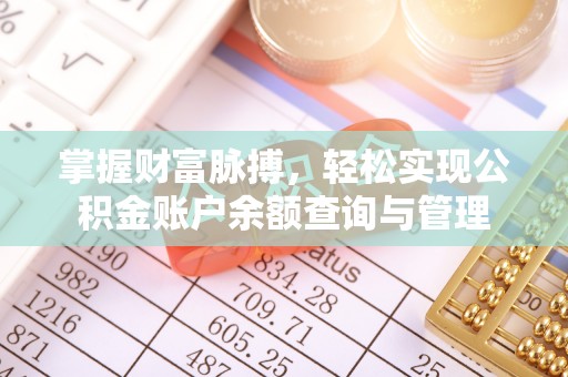 石阡掌握财富脉搏，轻松实现公积金账户余额查询与管理