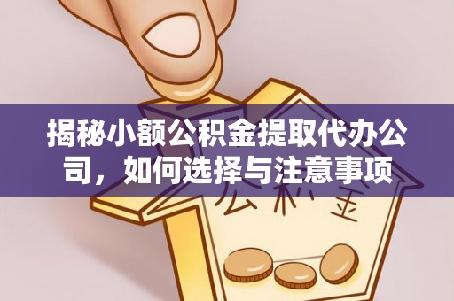 石阡揭秘小额公积金提取代办公司，如何选择与注意事项
