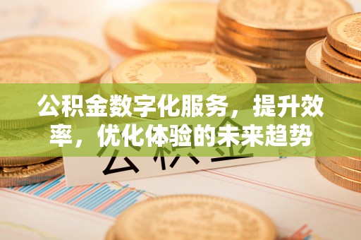 石阡公积金数字化服务，提升效率，优化体验的未来趋势