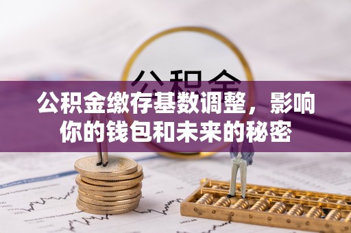 石阡公积金缴存基数调整，影响你的钱包和未来的秘密