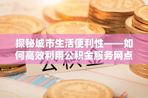 石阡探秘城市生活便利性——如何高效利用公积金服务网点查询工具