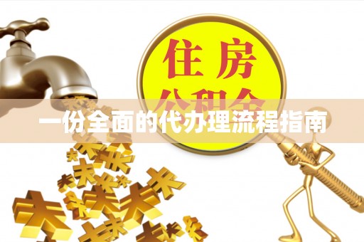 石阡一份全面的代办理流程指南
