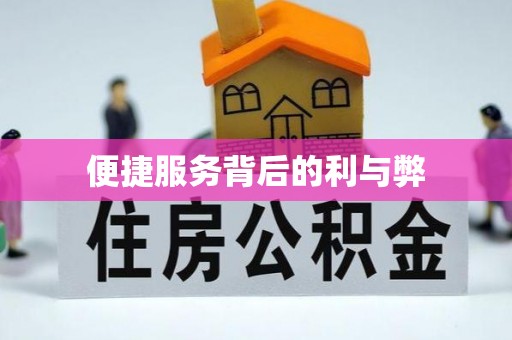 石阡便捷服务背后的利与弊